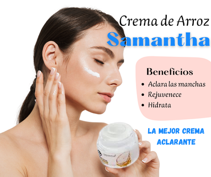 CREMA ANTIMANCHAS (Aclarante y rejuvenecedora)